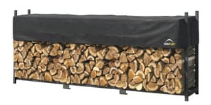 Thumbnail of the Firewood Rack-in-a-Box Ultra Duty Rack with cover - 12 ft.