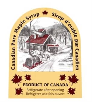 Thumbnail of the Maple Syrup Label for 500mL Jar