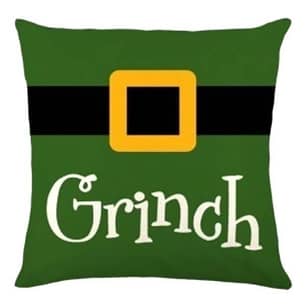 Thumbnail of the CF COLLECTION  Cushion Decorative 16" X 16" - "Grinch"