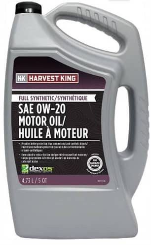 Thumbnail of the Harvest King® Full Synthetic Gen3 0W-20 Oil, 4.73L