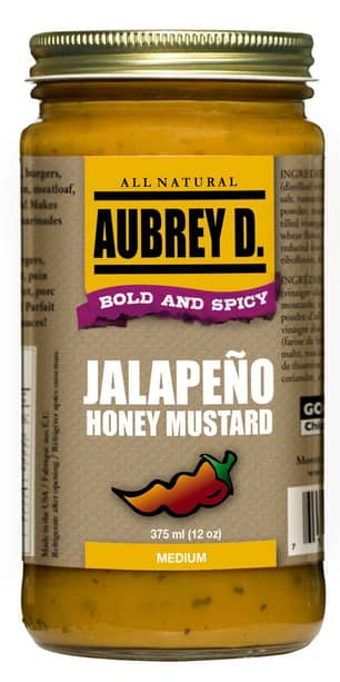 Thumbnail of the Aubrey D Jalapeno Honey Mustard 375ml