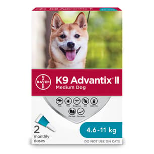 Thumbnail of the K9 Advantix II Flea and Tick Treatment for Medium Dogs - 2 dose