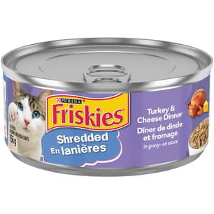 Thumbnail of the Purina Friskies Shredded Turkey & Cheese Dinner