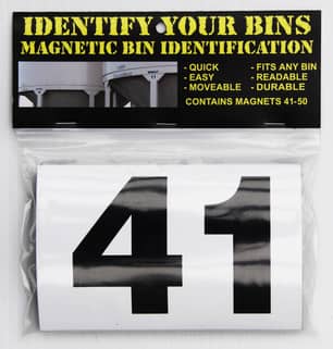 Thumbnail of the Northern Graphics Magnetic Bin Labels Number 41-50