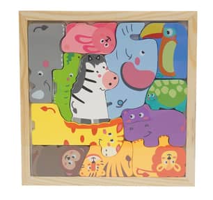 Thumbnail of the FIRST LEARNING 12-PIECE WOODEN PUZZLE