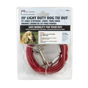 Thumbnail of the Light Duty Cable Dog Tie Out Pkg