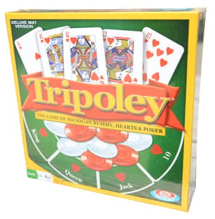 Thumbnail of the TRIPOLEY THE GAME OF MICHIGAN RUMMY" HEARTS & POKE