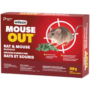 Thumbnail of the Wilson® MOUSE OUT™ Rat & Mouse Killer Pellets 360g