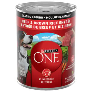 Thumbnail of the Purina ONE® Beef & Brown Rice Entrée Wet Dog Food