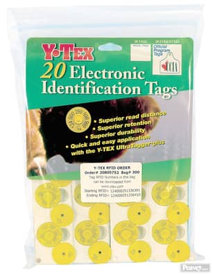 Thumbnail of the Allflex - Ear Tag - RFID Electronic Tag Complete (NON CCIA) (20pk)