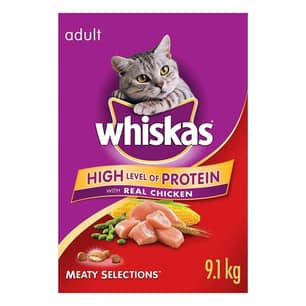 Thumbnail of the 9.1Kg Whiskas Meaty Selections Cat Food