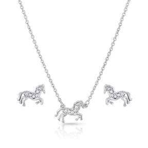 Thumbnail of the Montana Silversmiths® All The Pretty Horses Jewelry Set