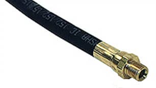 Thumbnail of the 1/8" NPT x 12" Steel Braided Rubber Grease Hose