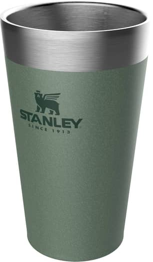 Thumbnail of the The Stacking Beer Pint 16OZ, Hammertone Green