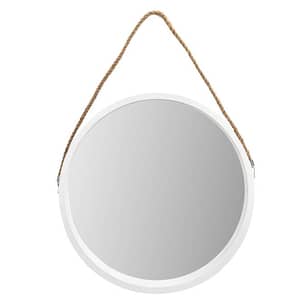 Thumbnail of the Danson Décor Plastic Round Wall Mirror With Hanging Rope