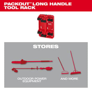 Thumbnail of the MILWAUKEE PACKOUT LONG HANDLE TOOL RACK