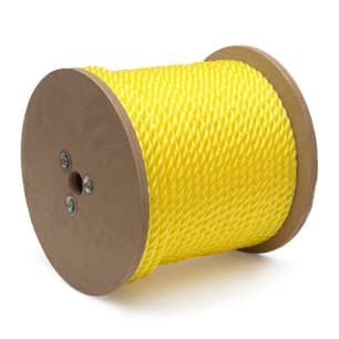 Thumbnail of the Richelieu Yellow Twisted Polypropylene Rope 5/8" x 200' - Sold by the foot
