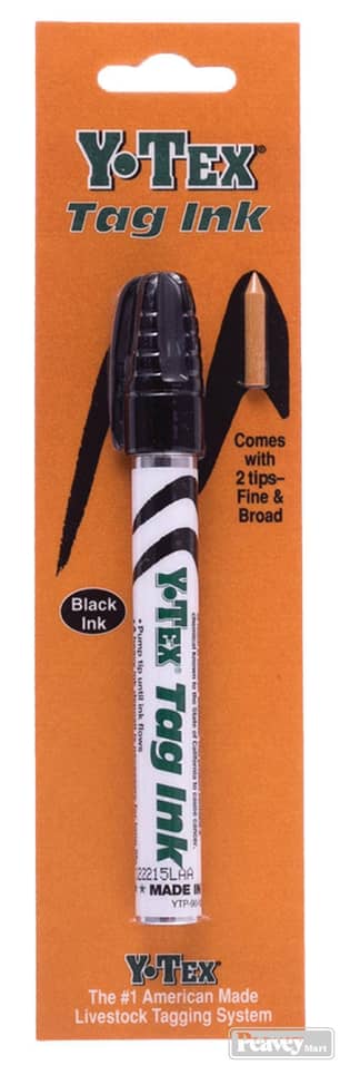 Thumbnail of the Fine Black Pen For Ear Tags