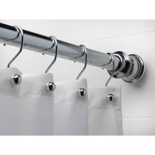 Thumbnail of the METAL ORB SHOWER CURTAIN HOOK POLISHED CHROME