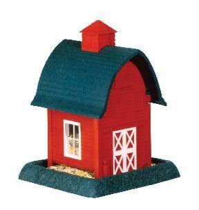 Thumbnail of the North States® Small Red Barn Bird Feeder