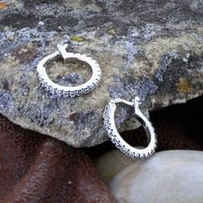 Thumbnail of the Montana Silversmiths® Classic Small Hoop Earrings
