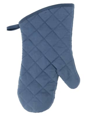 Thumbnail of the QUILTED OVEN MITT - SOLD COLOUR.  BLUE COLOURING.