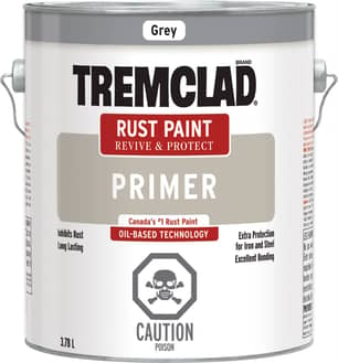 Thumbnail of the Tremclad Rust Paint Primer Grey 3.78L
