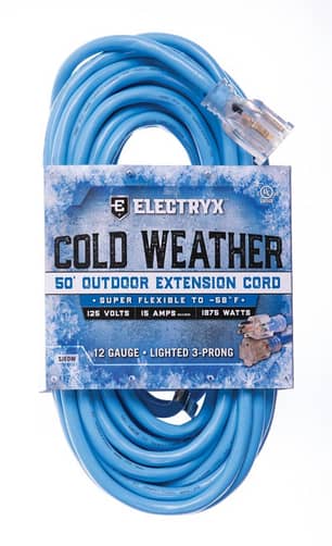 Thumbnail of the Electryx Cold Weather 50' Outdoor Extension Cord