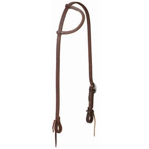 Thumbnail of the Working Tack Sliding Ear Stainless Steel Single Buckle Headstall