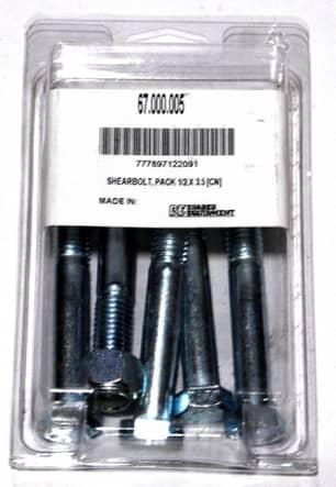 Thumbnail of the SHEAR BOLTS 5/PK 1/2X3.5 GR2