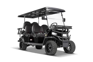 Thumbnail of the Kandi Kruiser 6 Seat Golf Cart, Black