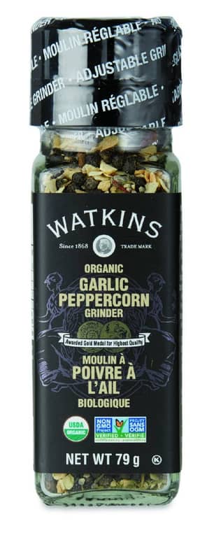 Thumbnail of the Watkins Garlic Peppercorn Grinder 79g