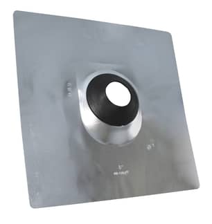 Thumbnail of the Oatey® No-Calk® 3 in. Aluminum Roof Flashing 18 in. x 18 in. Base