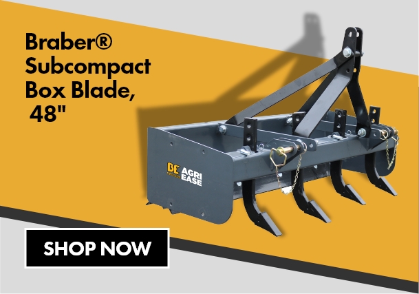 Shop Our Braber® Subcompact 48" Box Blade Attachment
