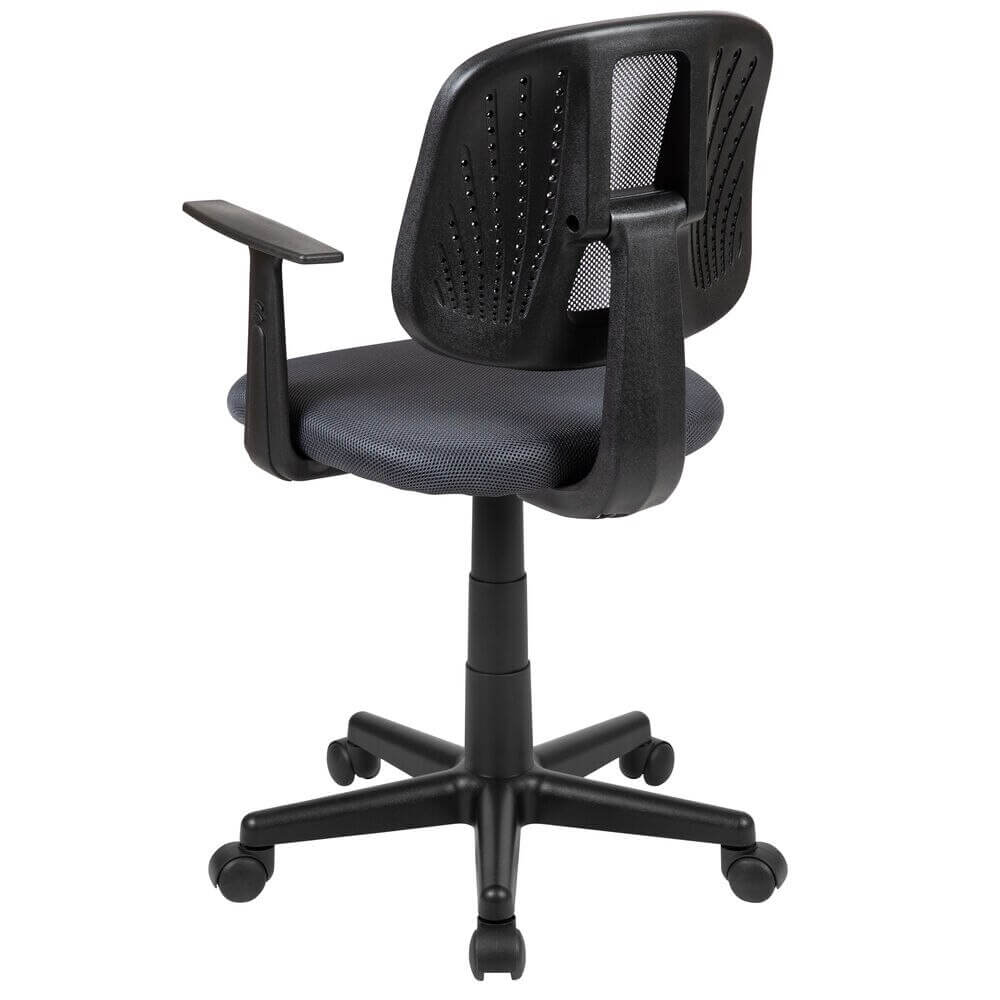 Mid-Back Mesh Swivel Office Chair, Gray