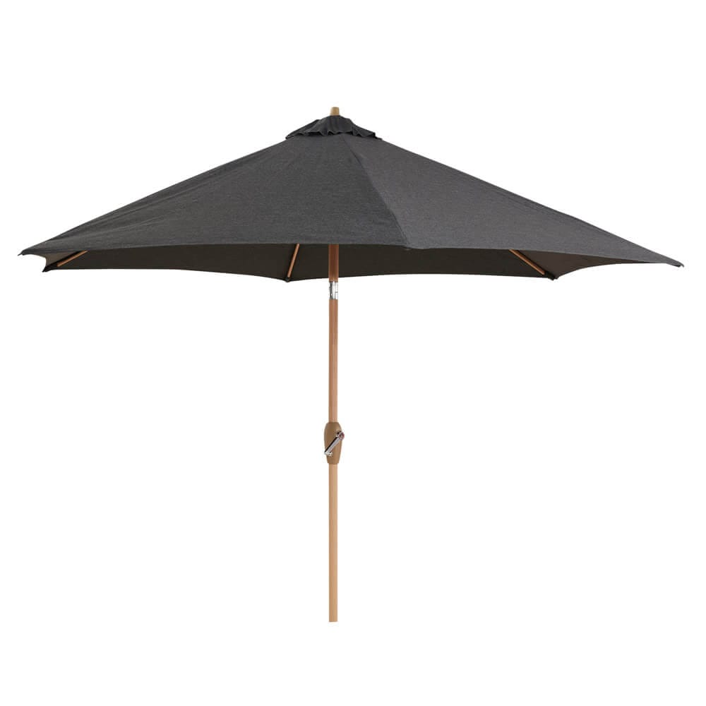 9' Market Umbrella with Crank & Tilt, Charcoal