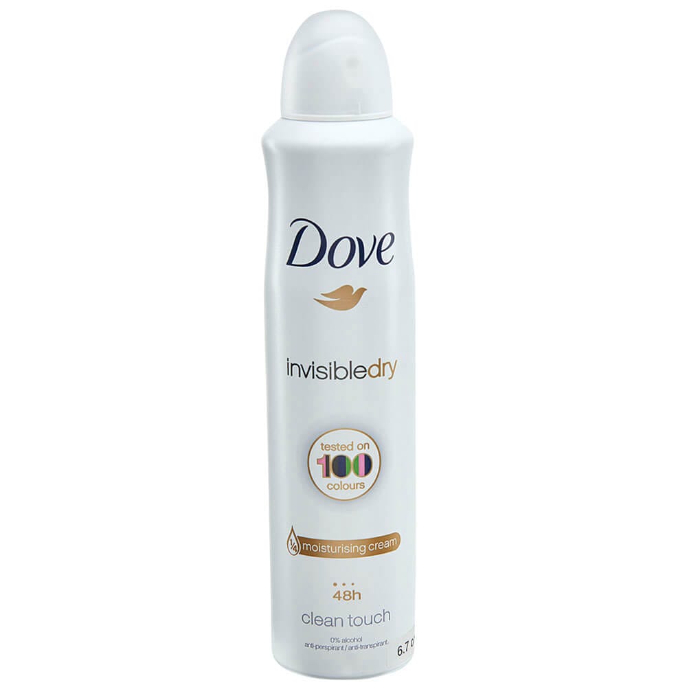 Dove Invisible Dry Antiperspirant Deodorant Spray, 6.7-8.45 oz