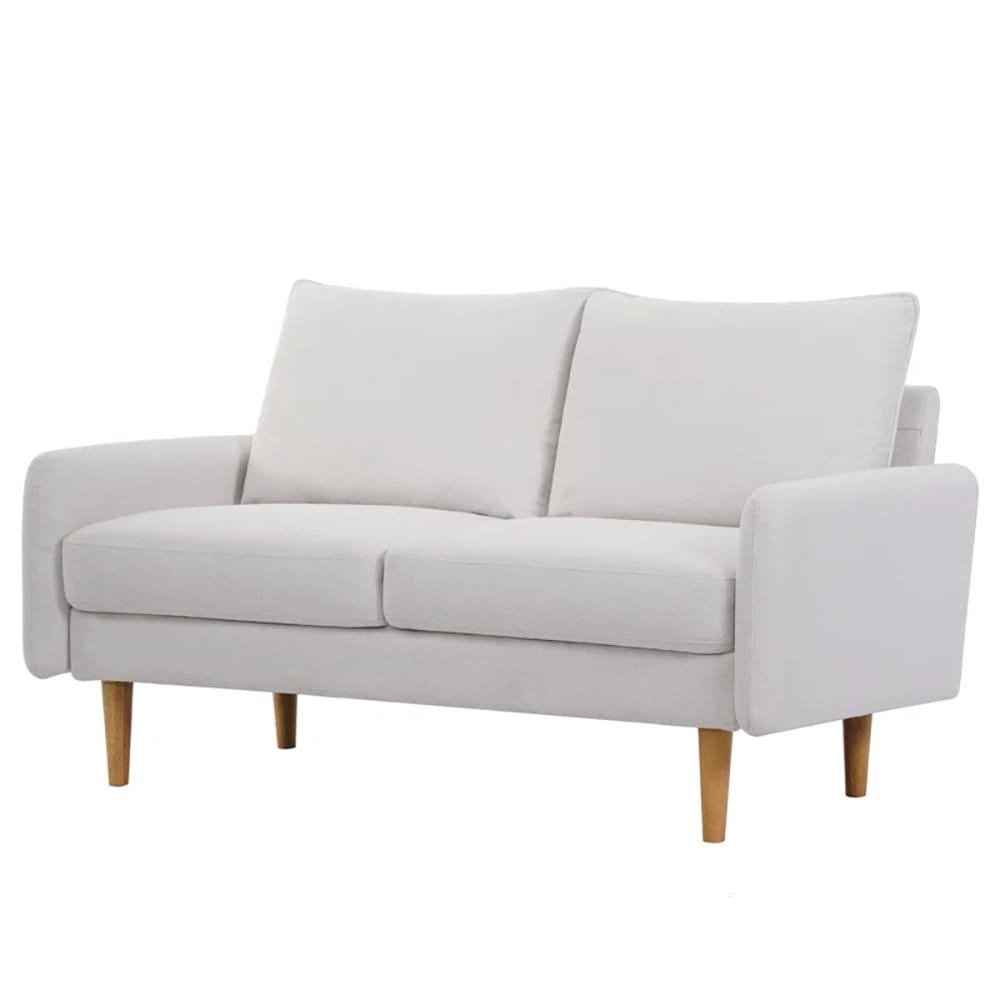 Zinus Ava Loveseat, Off White
