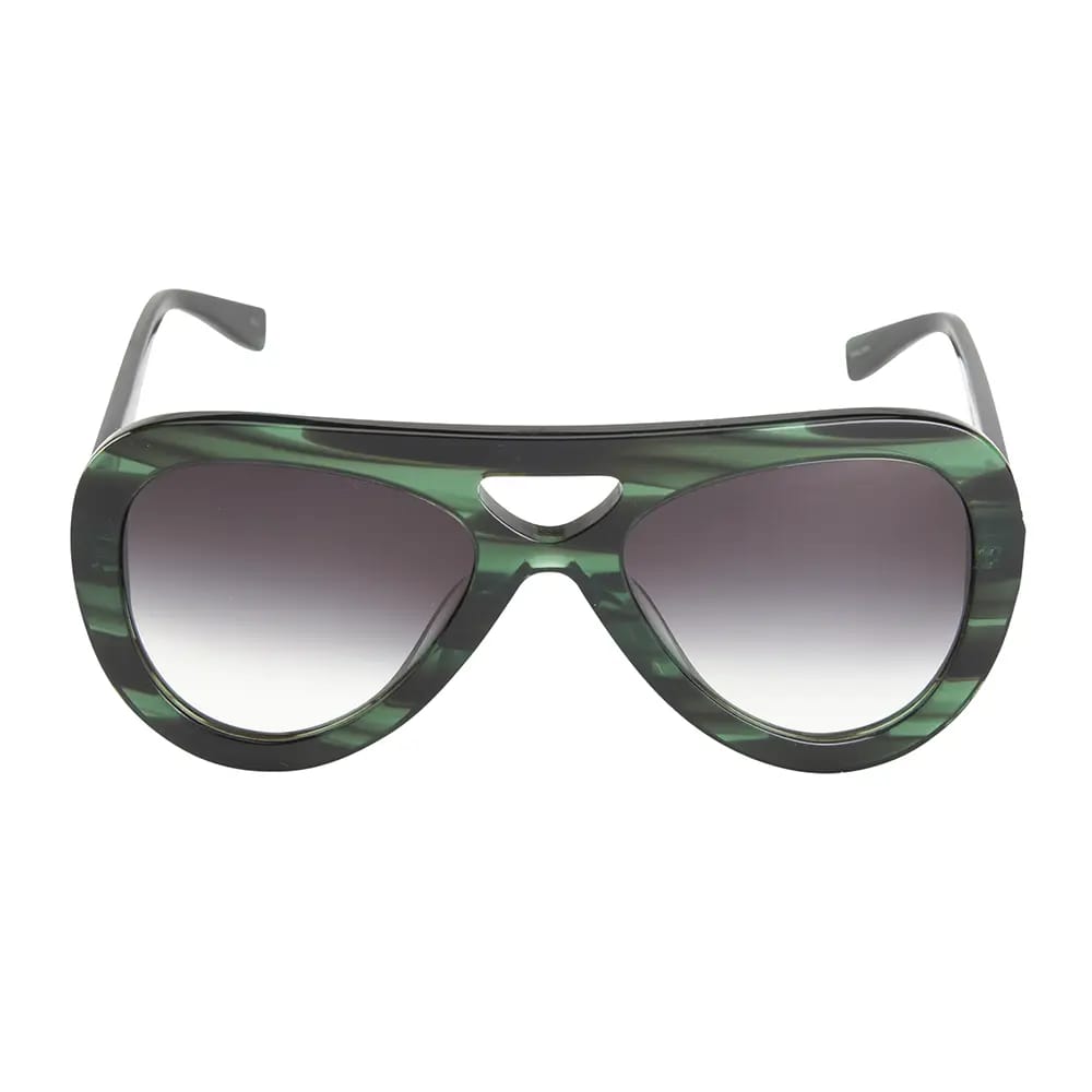 Derek Lam Charlotte Sunglasses, Green