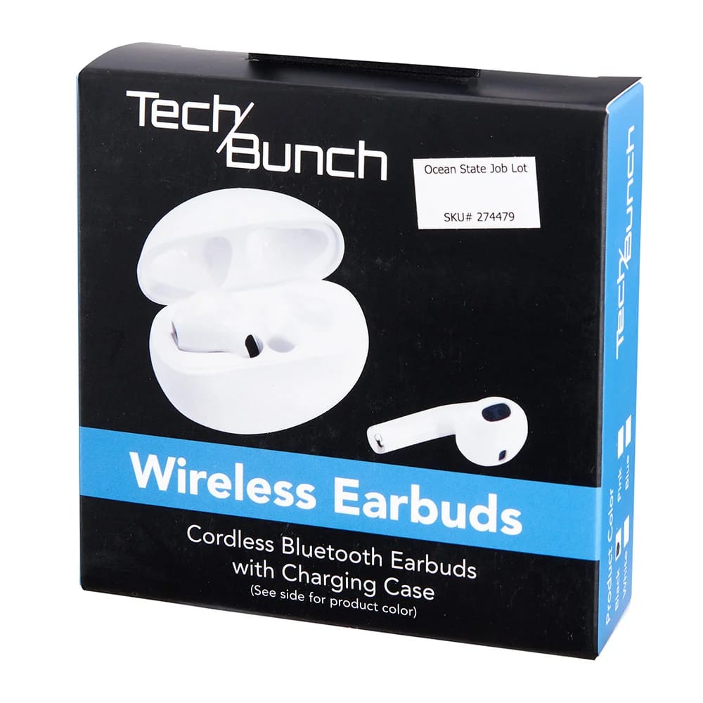 TechBunch Wireless Earbuds with Charging Case