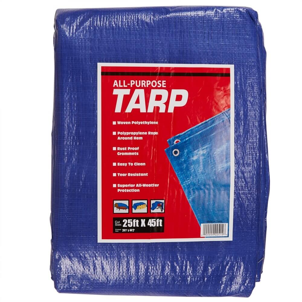 25' x 45' All-Purpose Weather Resistant Tarp