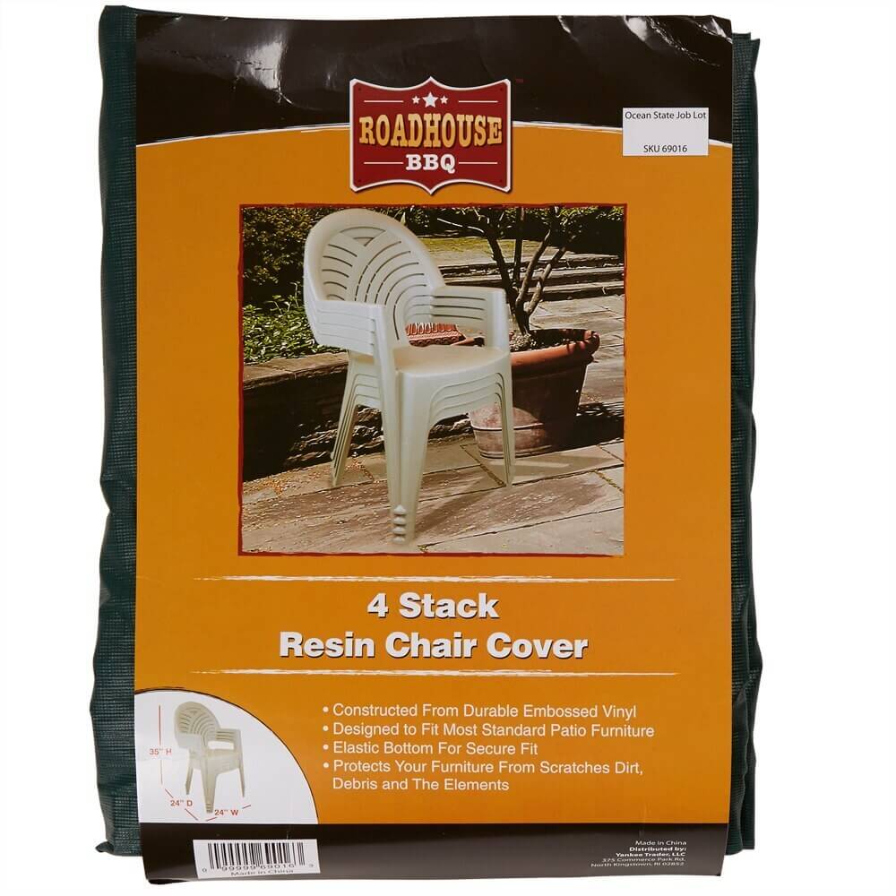 Roadhouse BBQ Resin Chair Cover, 35"