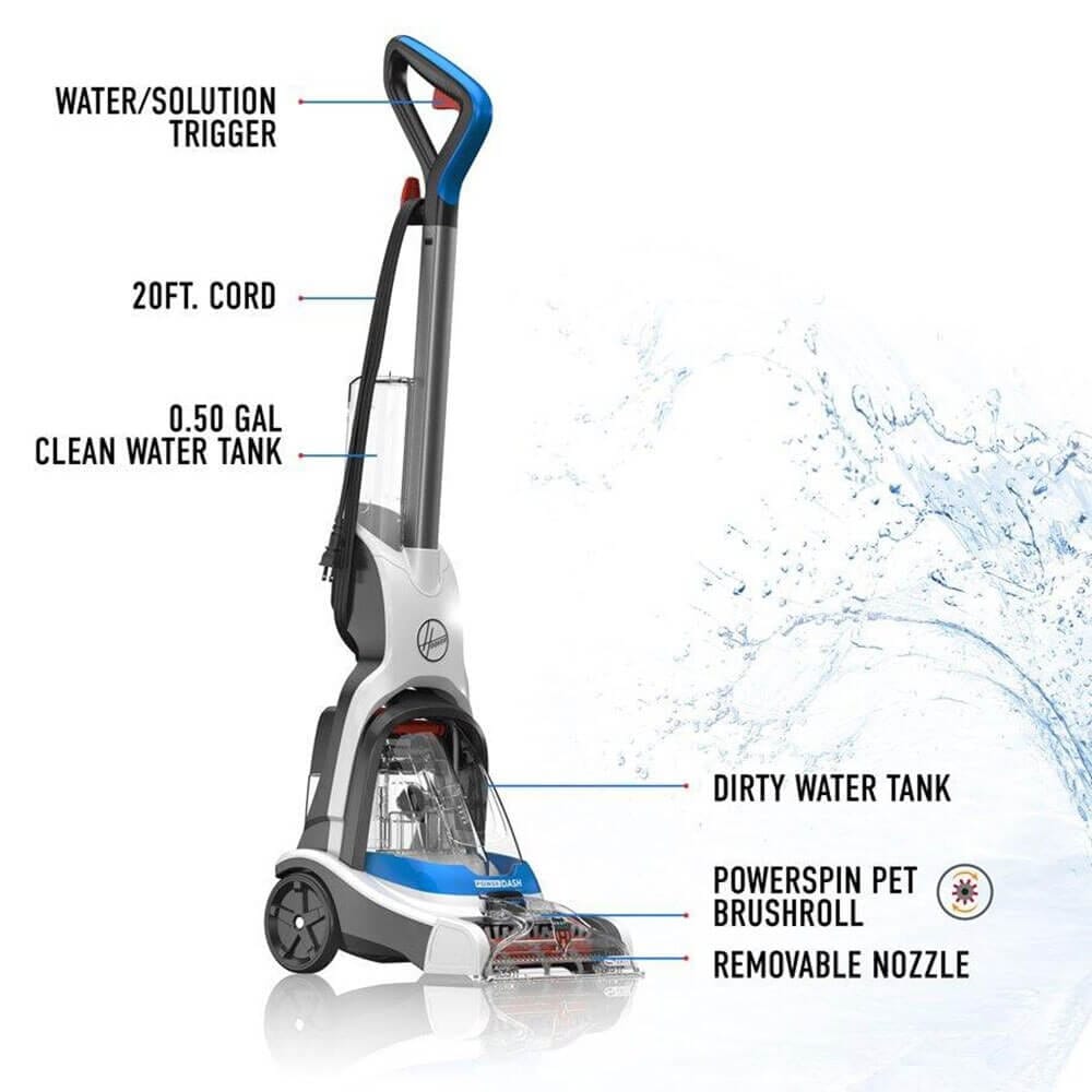 Hoover PowerDash Corded Compact Pet Carpet Cleaner