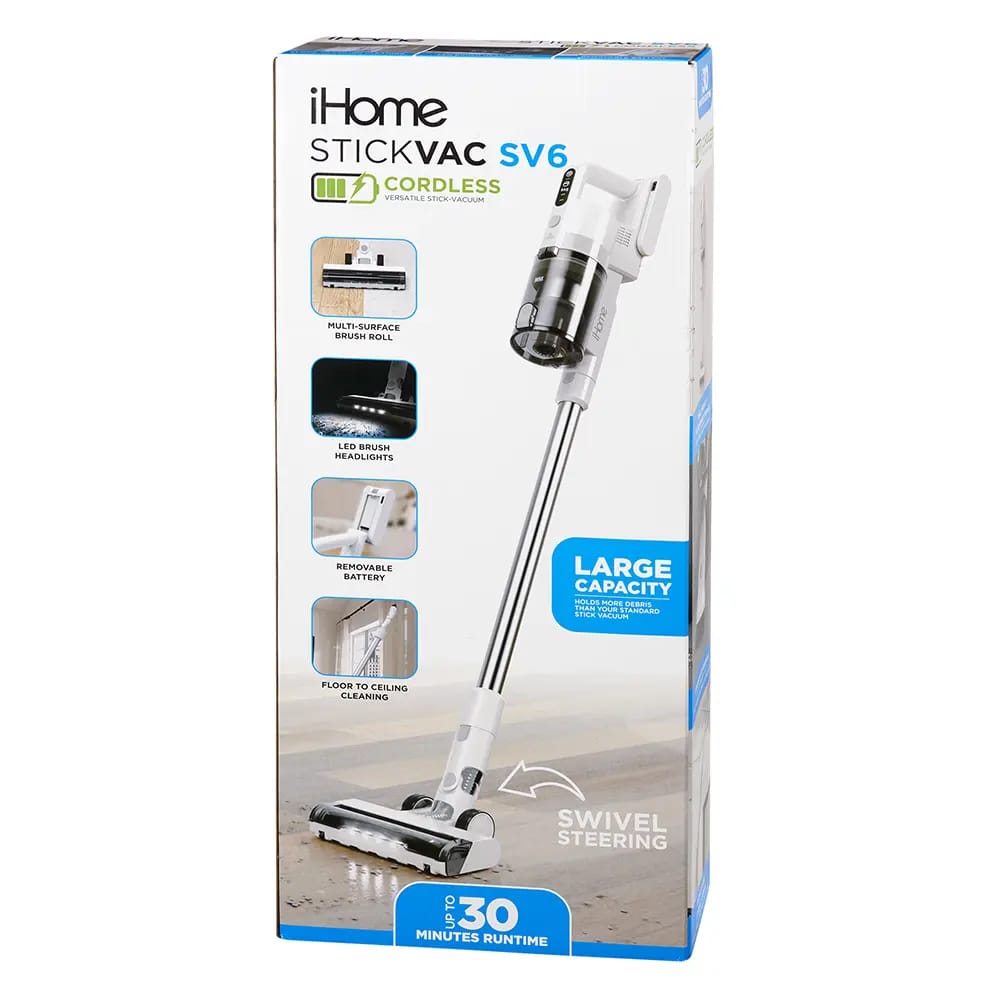 iHome Versatile Stick-Vacuum SV6