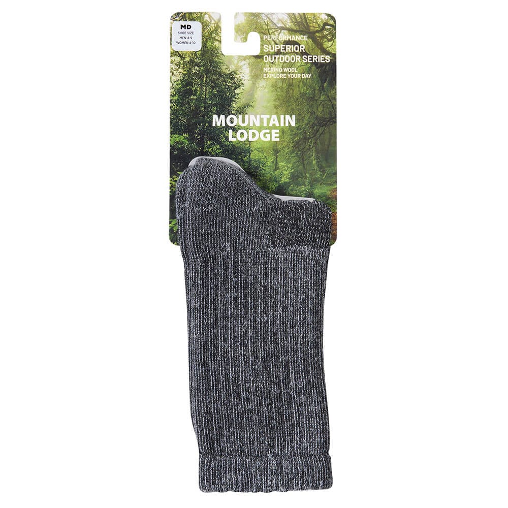 Mountain Lodge Ladies Performance Outdoor Series Merino Wool Hiker Socks