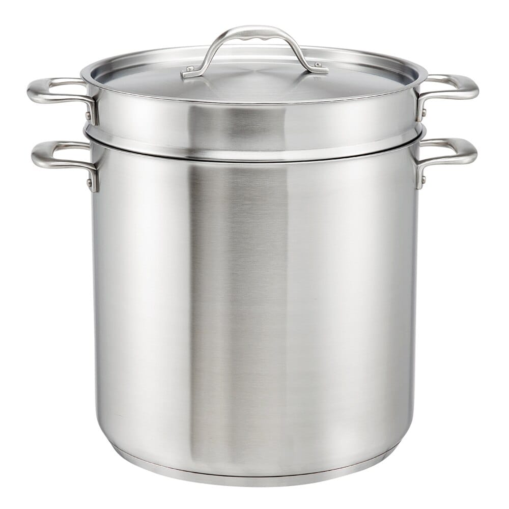 Double Boiler with Insert & Cover, 21.66 qt