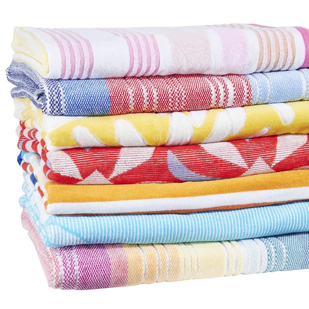 Jacquard Beach Towels, 70"