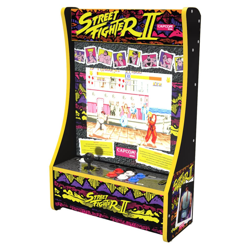 Arcade1Up Street Fighter 8-in-1 Party-Cade