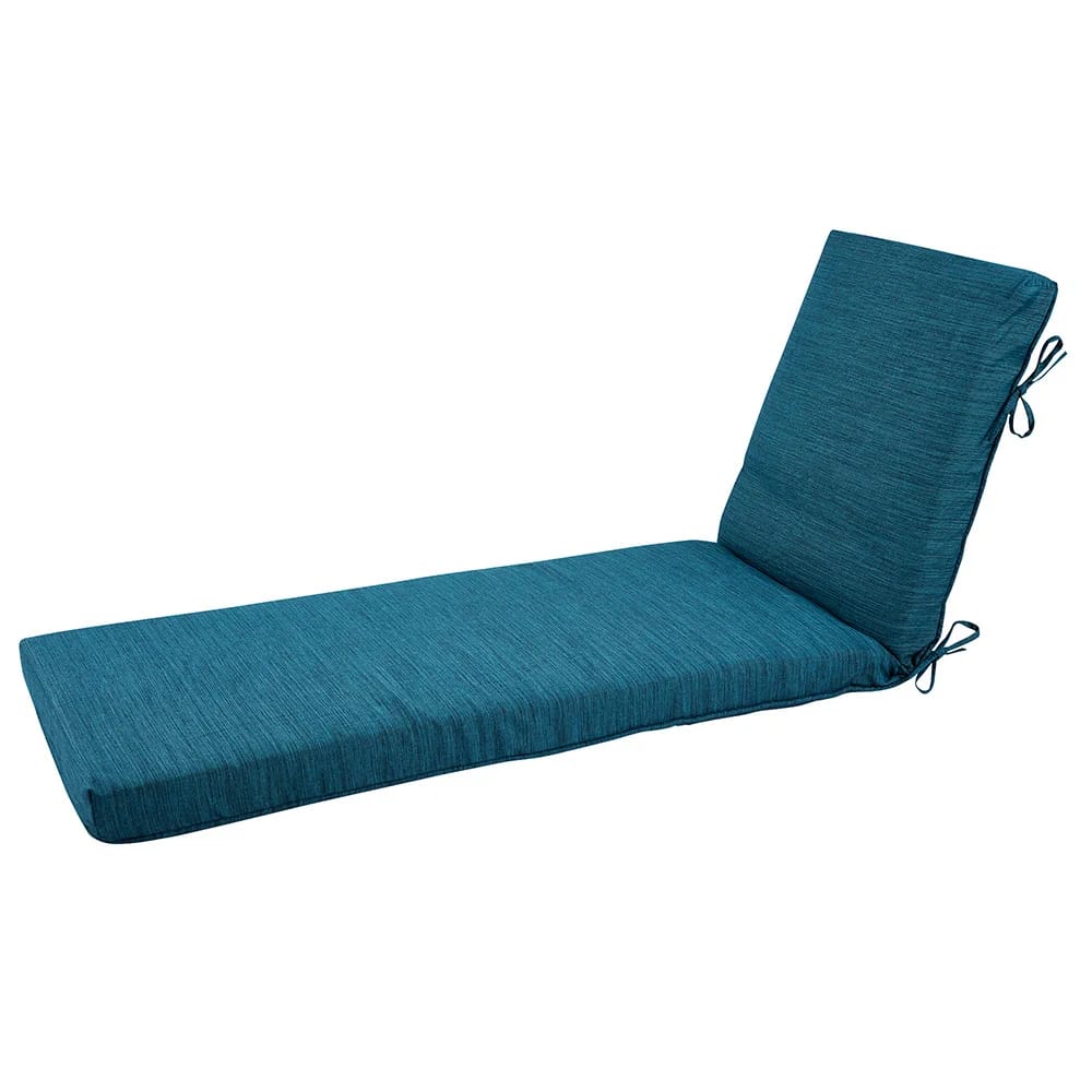 Outdoor Chaise Cushion, Malachite