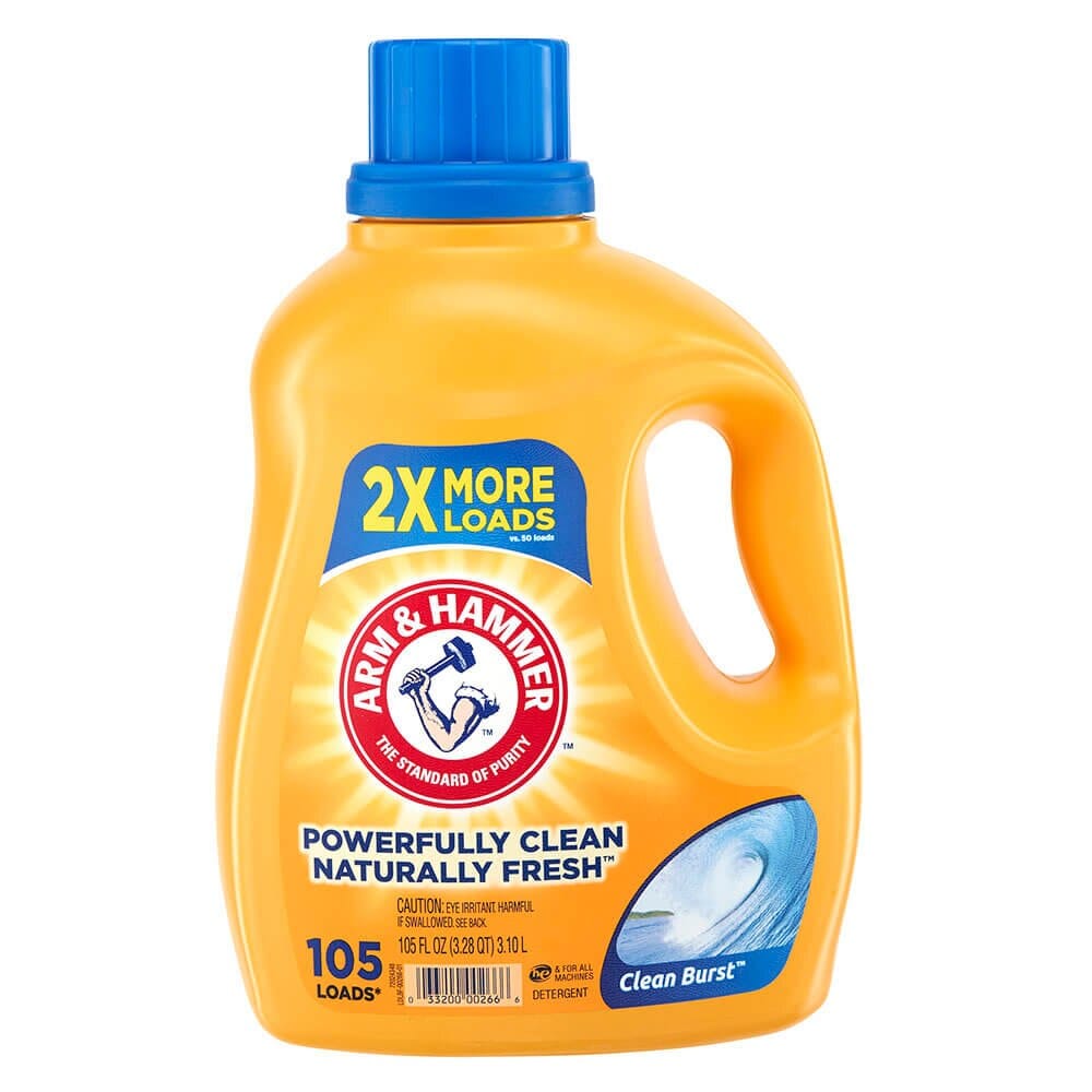 Arm & Hammer Clean Burst Detergent, 105 oz